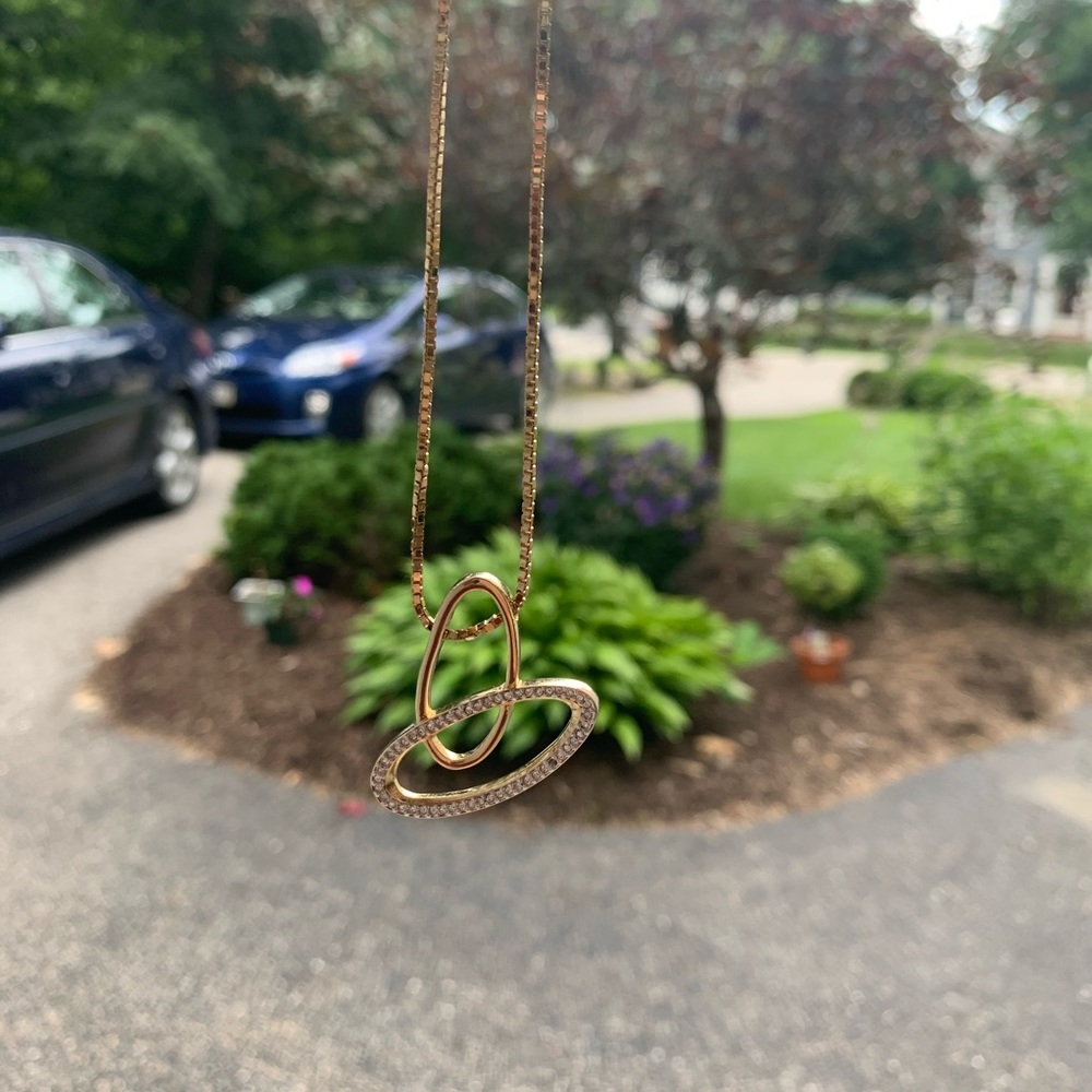 Gold necklace